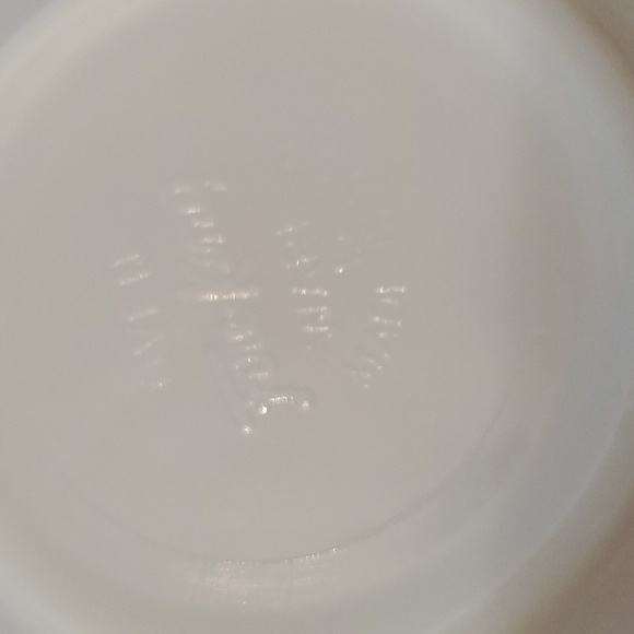 Fire king 6" peach blossom 6" mixing bowl set of 2 - Picture 7 of 11